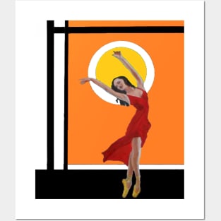 The art deco dancer 2 - Art deco Posters and Art